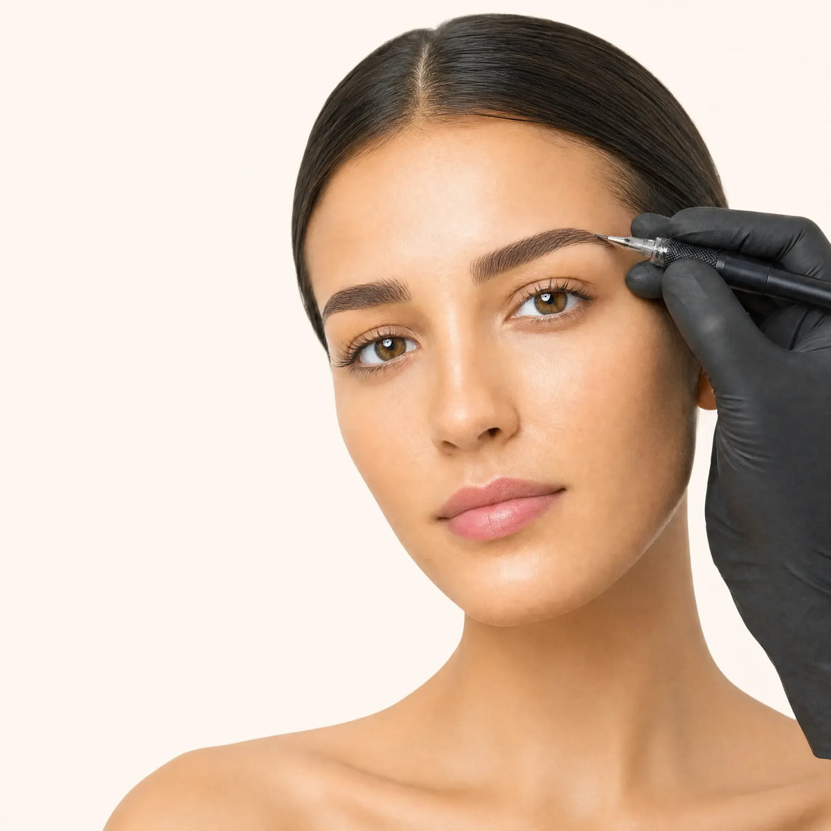 glowing skin after a studio treatment