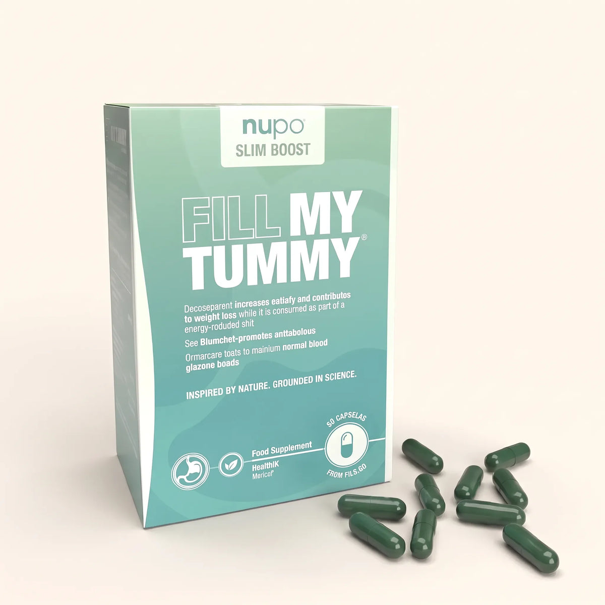 Nupo Slim Boost Fill My Tummy 60 Capsules