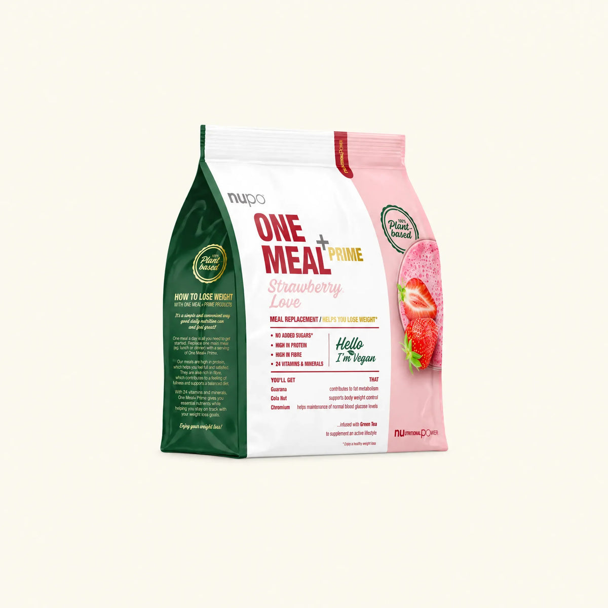 Nupo One Meal +Prime Vegan Shake 360g