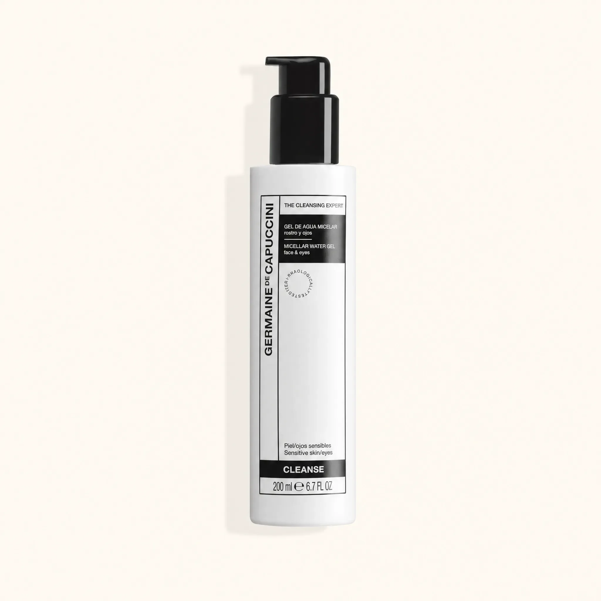 Germaine de Capuccini The Cleansing Expert Micellar Water Gel Face & Eyes 200ml