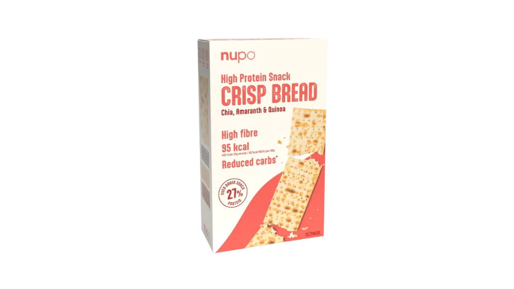 Nupo High Protein Snack Crisp Bread