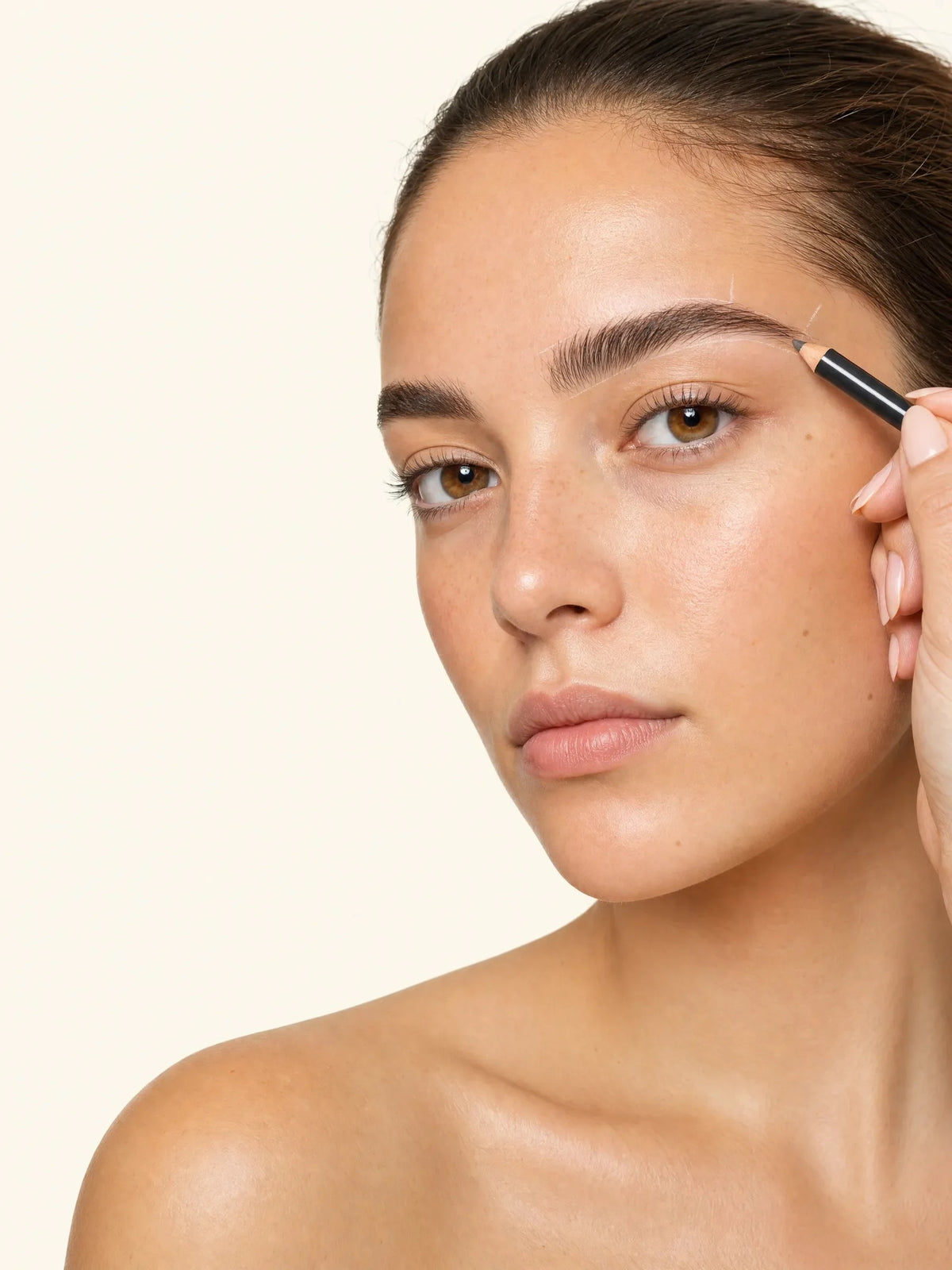 Brow shaping — waxing, tweezing and threading