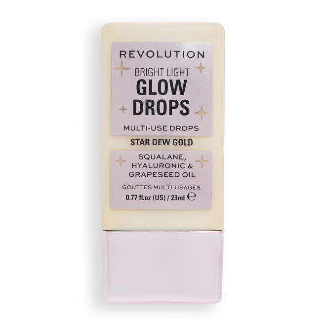 Revolution Bright Light Glow Drops Star Dew Gold