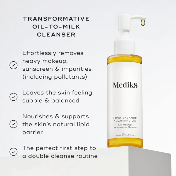 Medik8 Lipid-Balance Cleansing Oil™ 140ml - Image 2