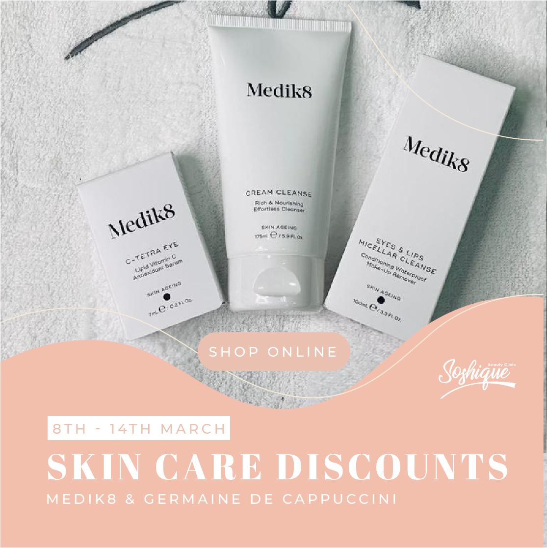 You are currently viewing Open Week Offer – Skin Care Discounts on your favourite brands